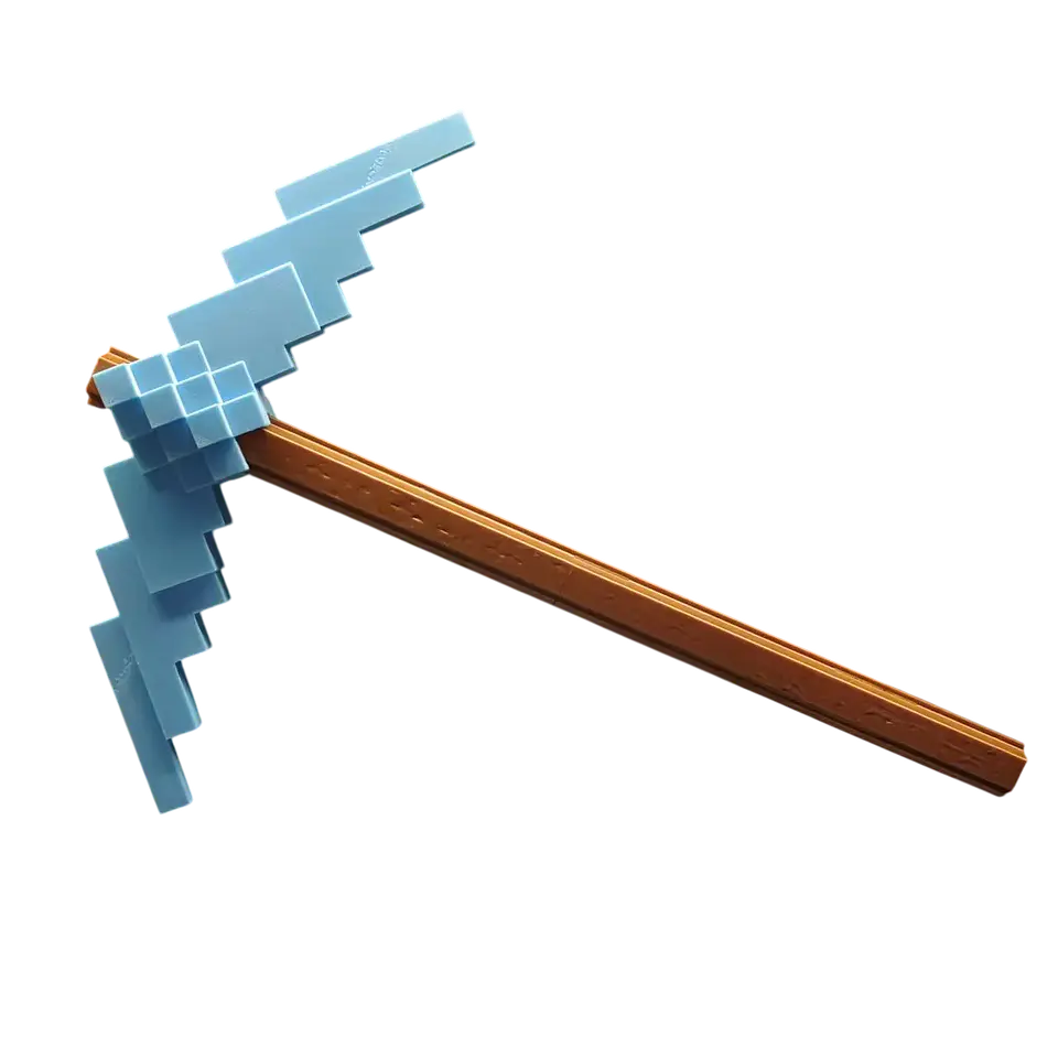 Picota de Diamante – Minecraft La Película 2025 Azul 2