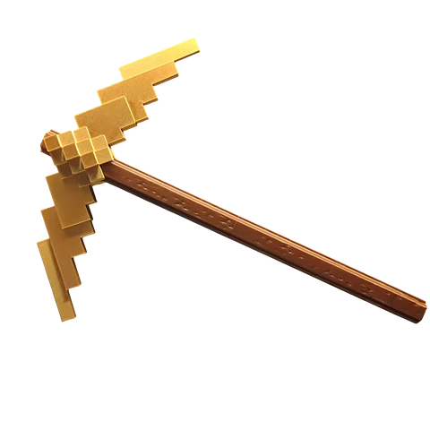 Picota de ORO - Minecraft La Película Dorada