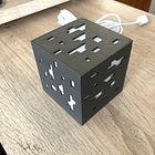 Lámpara Decorativa Bloque Mineral Minecraft 5