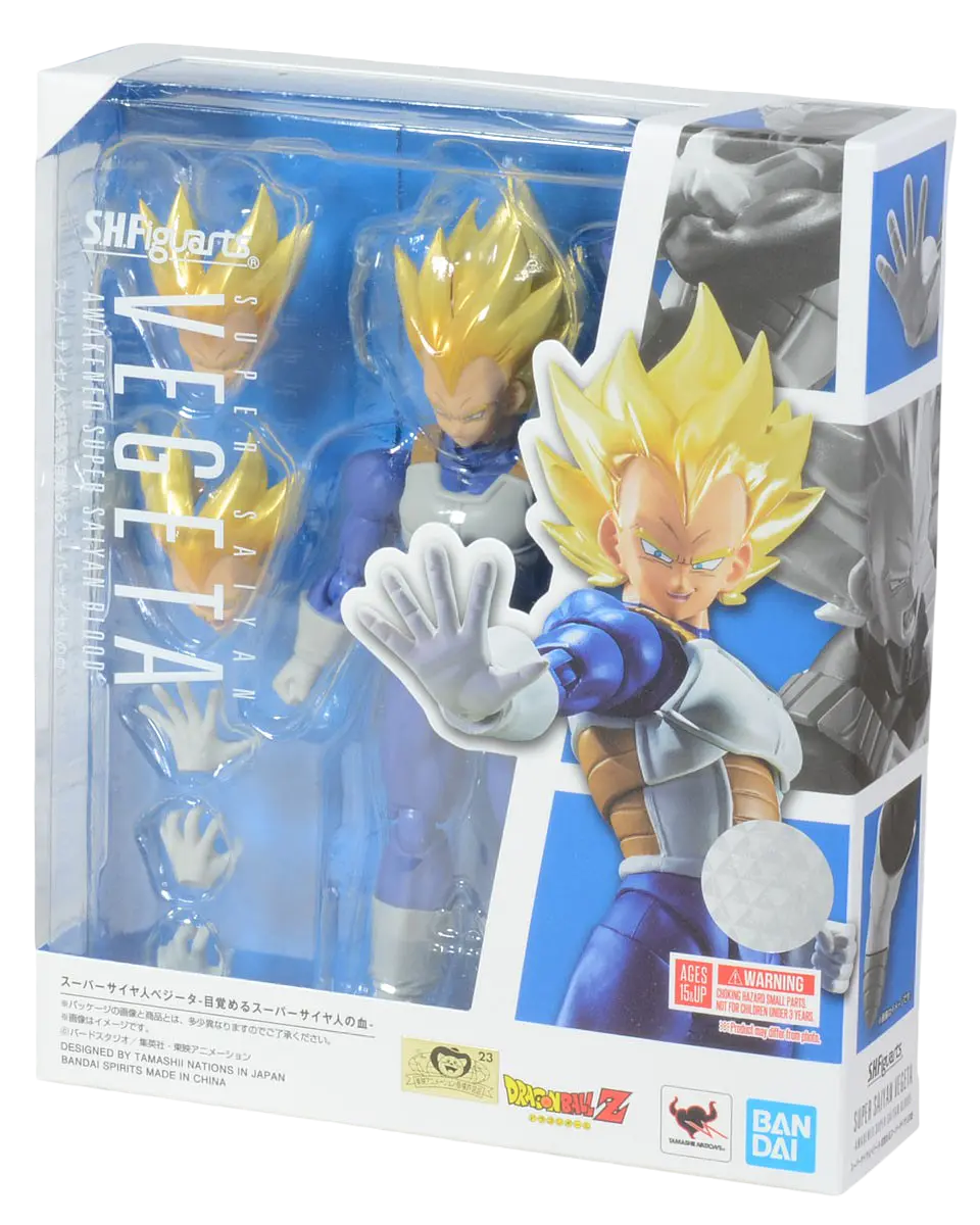S.H.Figuarts Super Vegeta Awakening Super Saiyan Blood 2