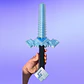 Espada de Diamante Minecraft La Película Efecto Glitter - thumbnail 4