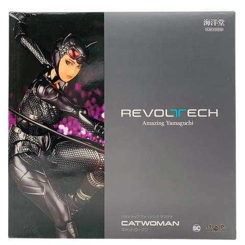 Revoltech Amazing Yamaguchi Catwoman Arkham Knight + Bonus