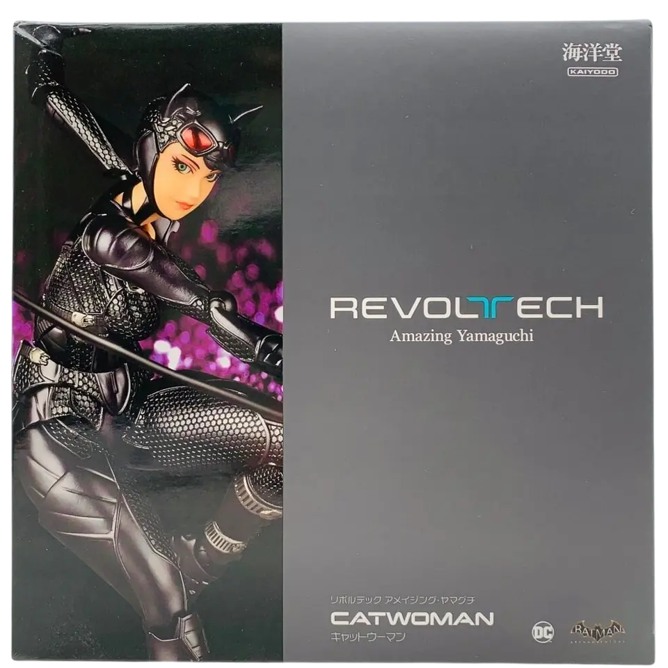Revoltech Amazing Yamaguchi Catwoman Arkham Knight + Bonus 2