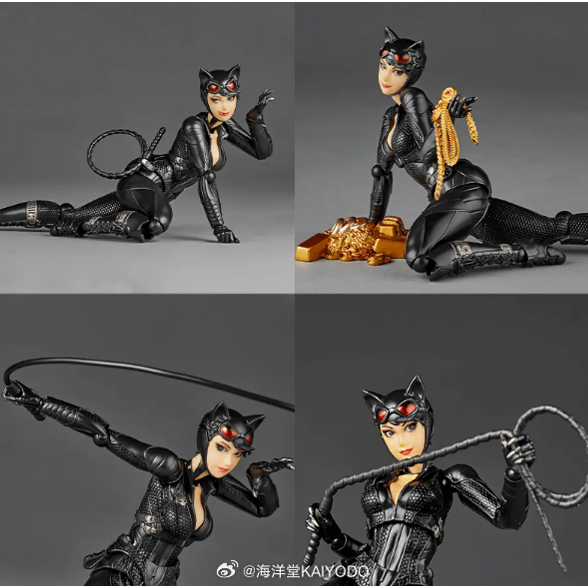Amazing Yamaguchi/ Revoltech Catwoman Arkham Knight Ver. + B