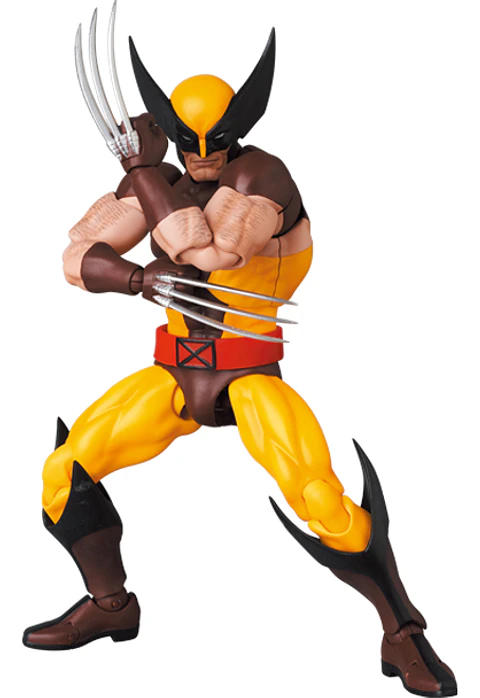 MAFEX Wolverine (Comic Ver. Logan Traje Cafe)