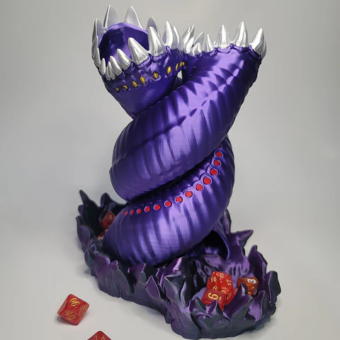Torre de Dados Gusano Juegos de Rol y Mesa