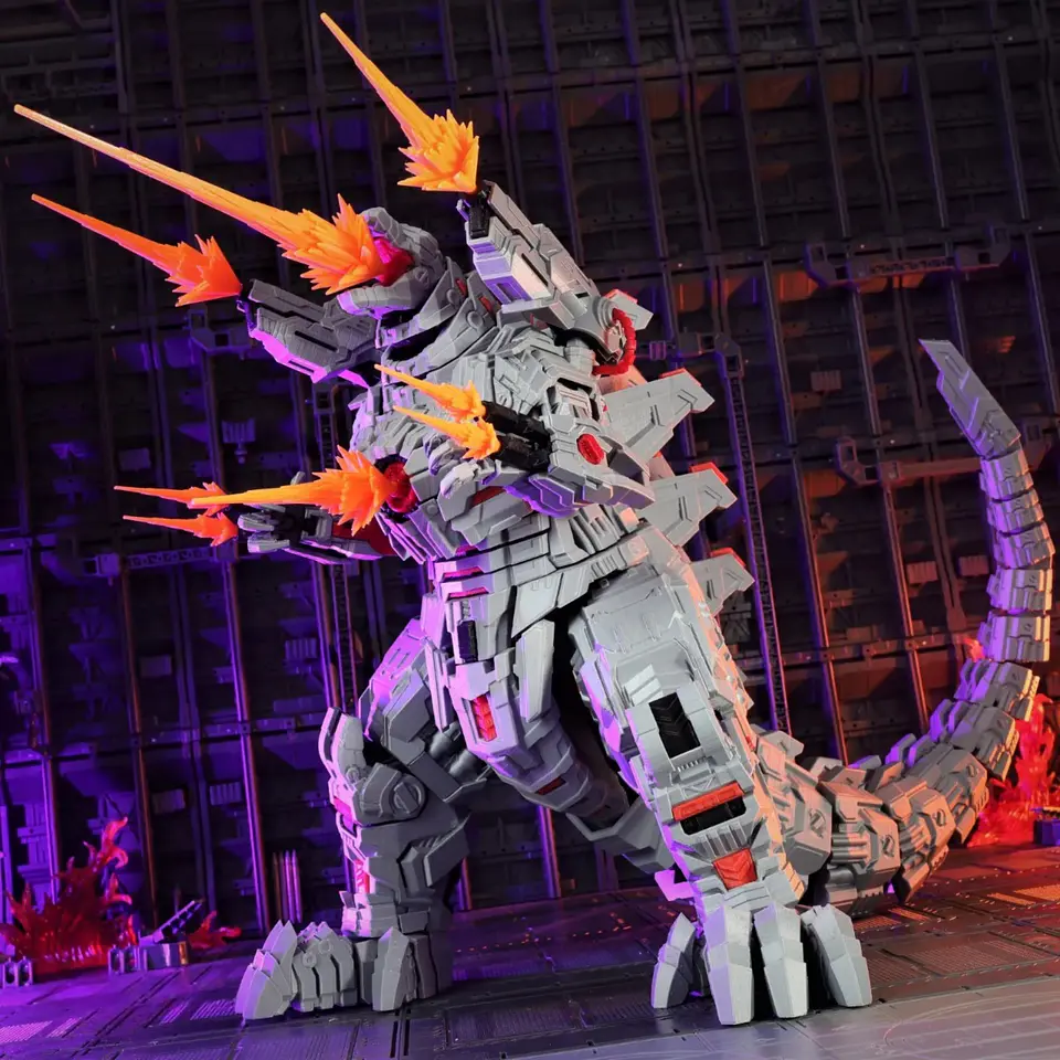 Mecha godzilla Dragón Atómico Figura Articulada de 36cm 4