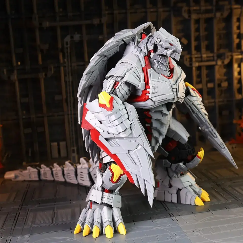 Ironshell Mecha Gamera Figura articulada Coleccionable 36cm 5