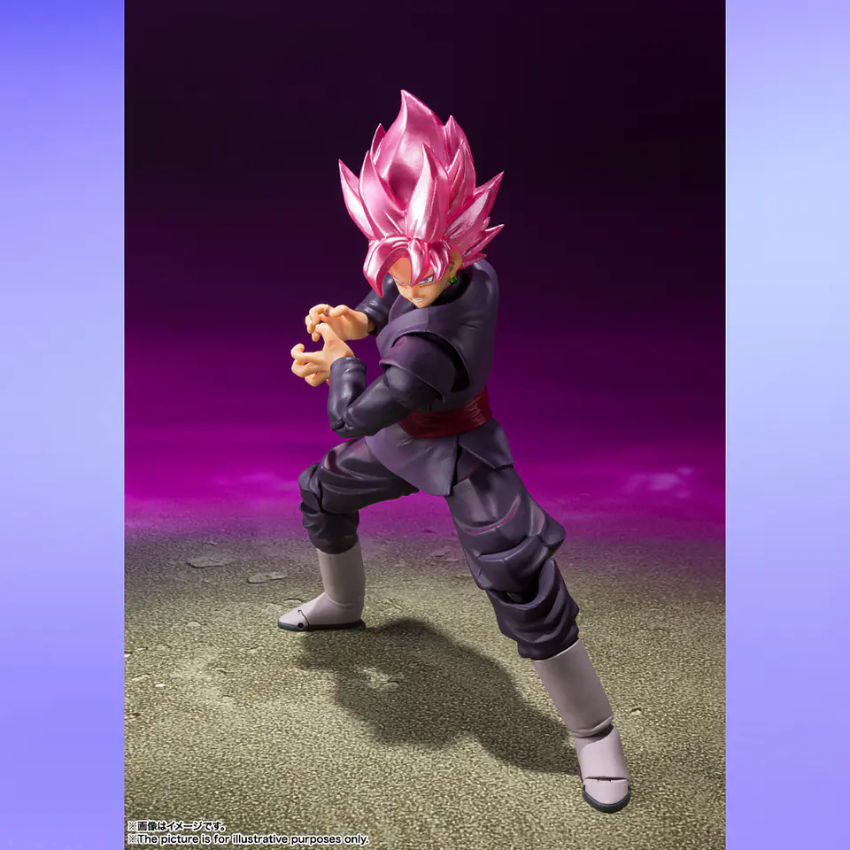 S.H.FIGUARTS GOKU BLACK SUPER SAIYAN ROSE 3