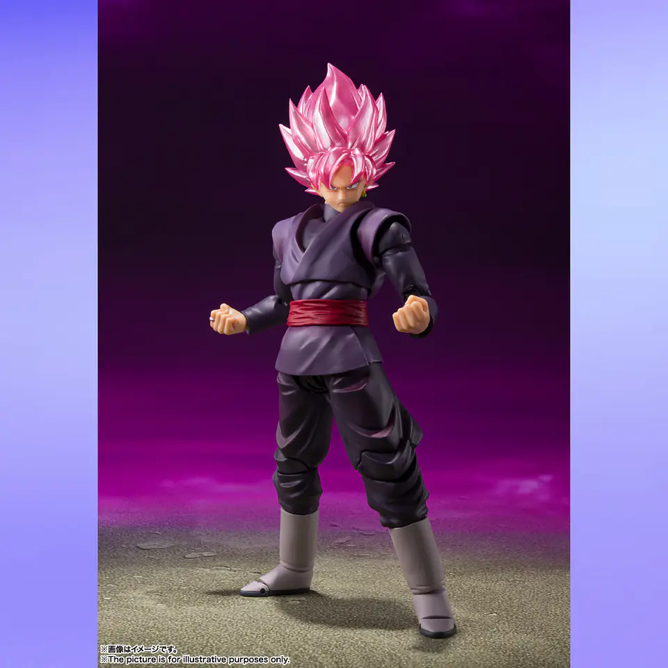 S.H.FIGUARTS GOKU BLACK SUPER SAIYAN ROSE 4