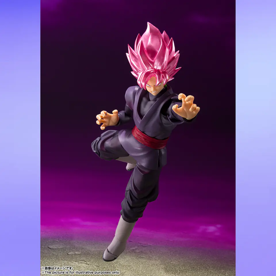 S.H.FIGUARTS GOKU BLACK SUPER SAIYAN ROSE 7