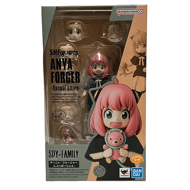 S.H.Figuarts SpyxFamily Anya Forger (Atuendo Casual) 2