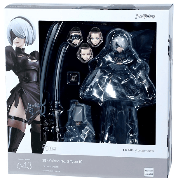 Figma 643 NieR: Automata Ver 1.1a 2B (Yorha No.2 Type B) 2