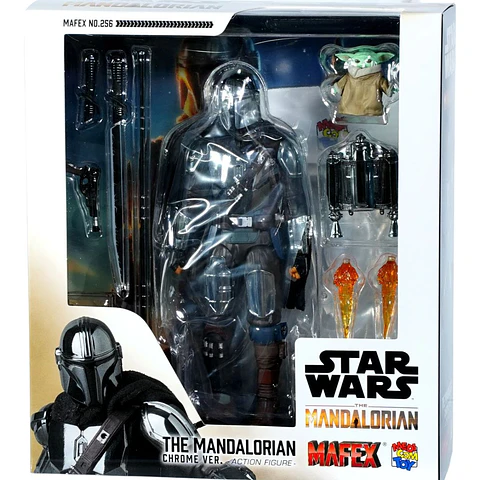MAFEX THE MANDALORIAN CHROME Ver. Star Wars