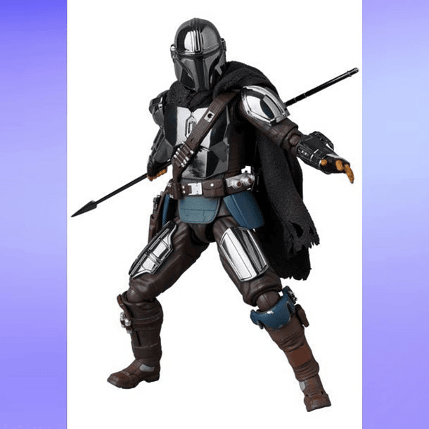 MAFEX THE MANDALORIAN CHROME Ver. Star Wars 3