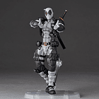 Amazing Yamaguchi Revoltech Deadpool Gris Ver. 2.5 + Bonus 6