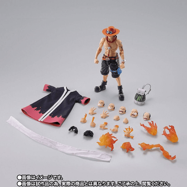 S.H.Figuarts Portgas D. Ace One Piece 8