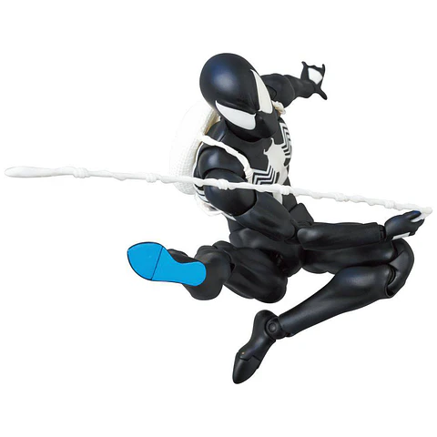 MAFEX (No.147): Spider-Man Traje Negro Comics Ver (Simbionte)