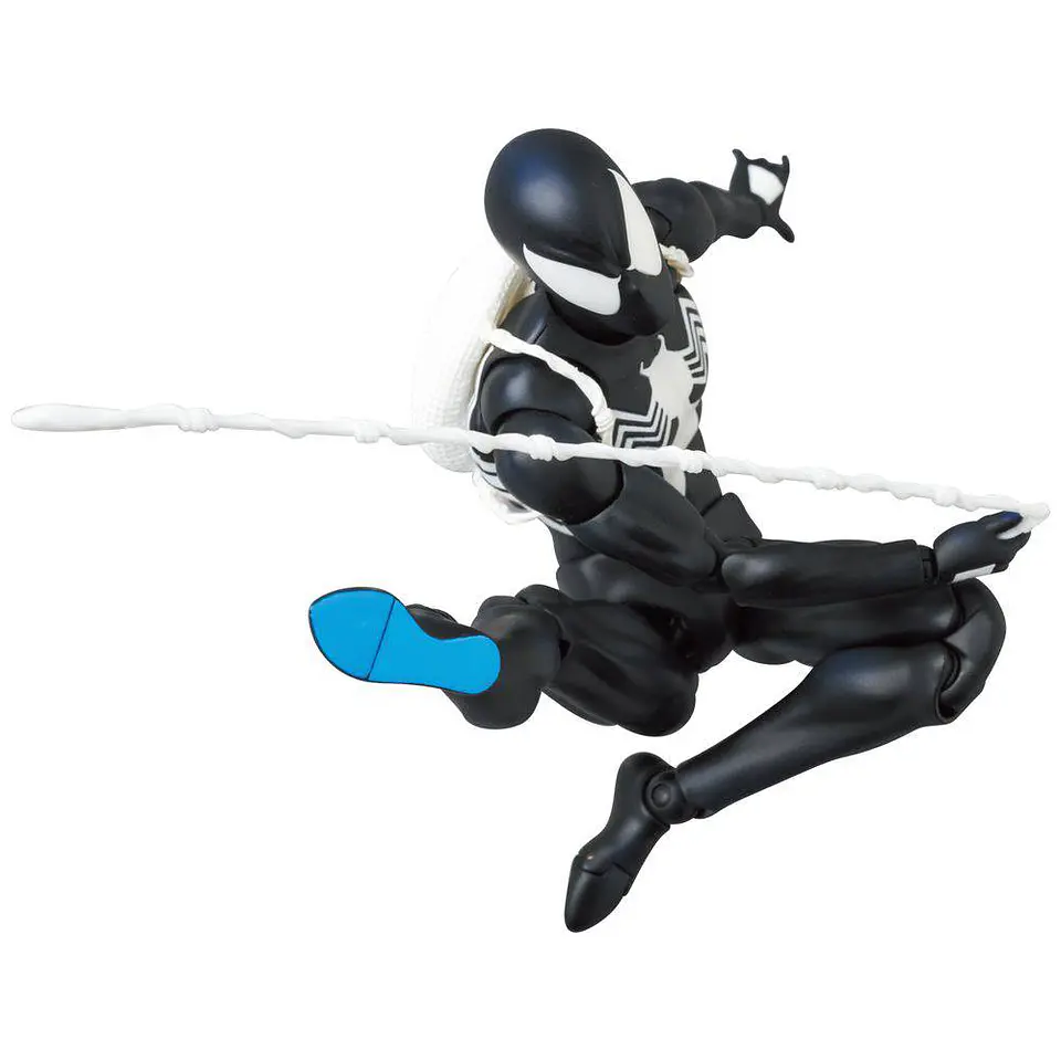 MAFEX (No.147): Spider-Man Traje Negro Comics Ver (Simbionte) 1