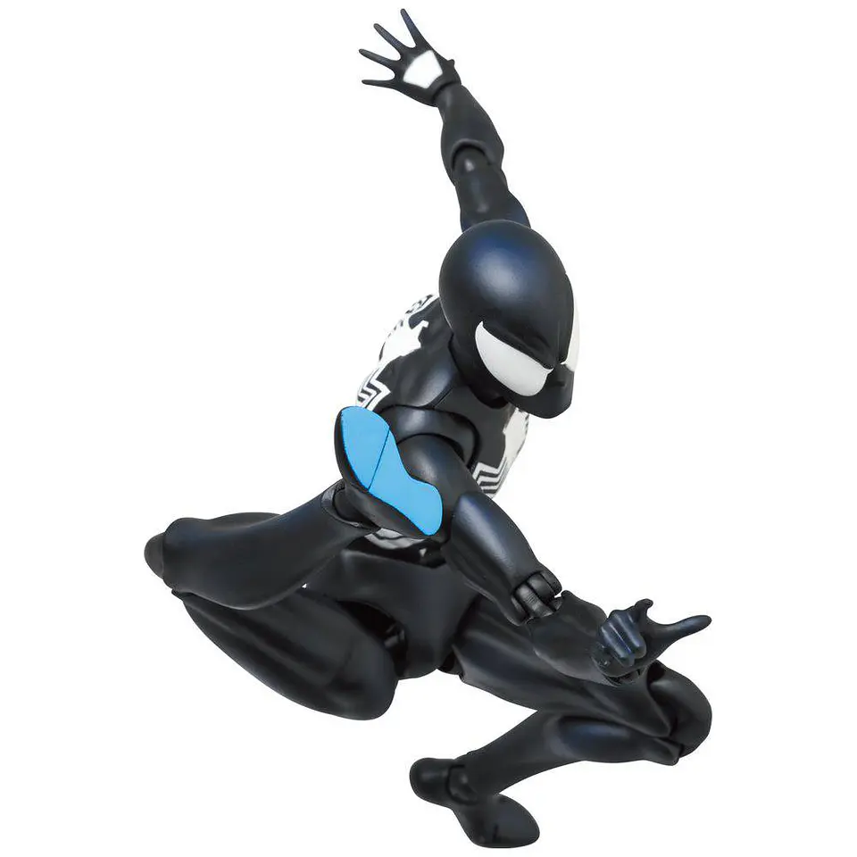 MAFEX (No.147): Spider-Man Traje Negro Comics Ver (Simbionte) 4
