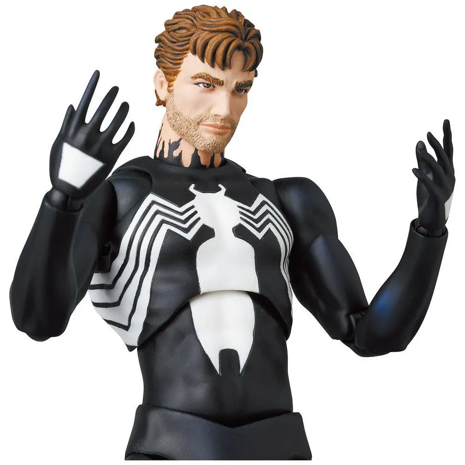 MAFEX (No.147): Spider-Man Traje Negro Comics Ver (Simbionte) 5