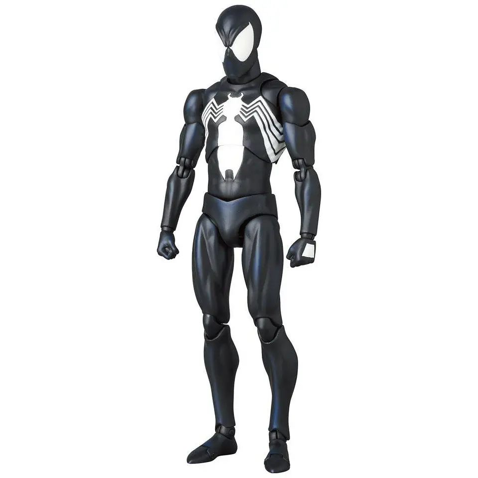 MAFEX (No.147): Spider-Man Traje Negro Comics Ver (Simbionte) 6