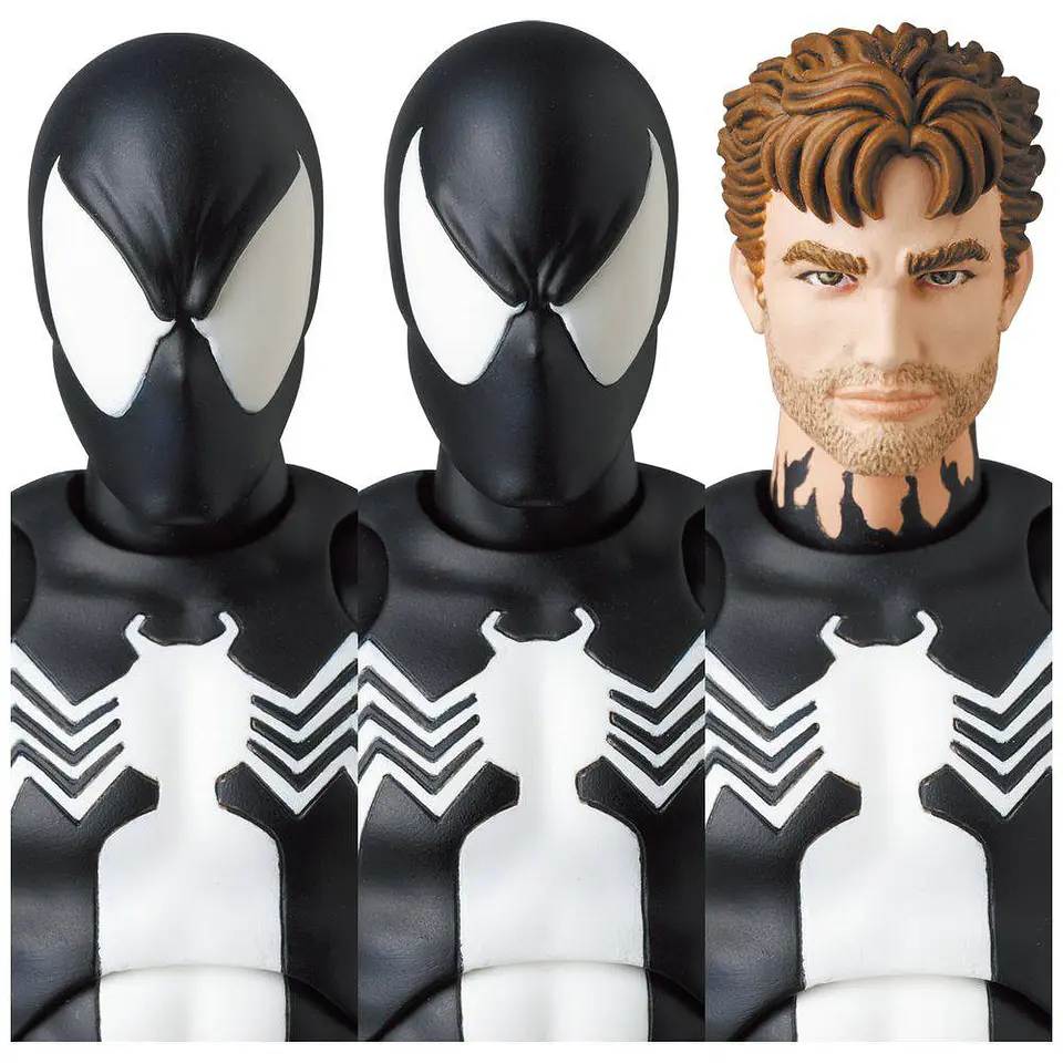 MAFEX (No.147): Spider-Man Traje Negro Comics Ver (Simbionte) 8