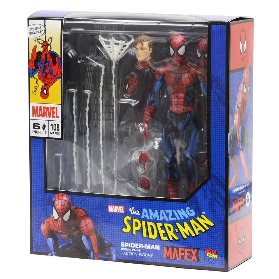 MAFEX Spider-Man (Comic Paint) Hombre Araña 2