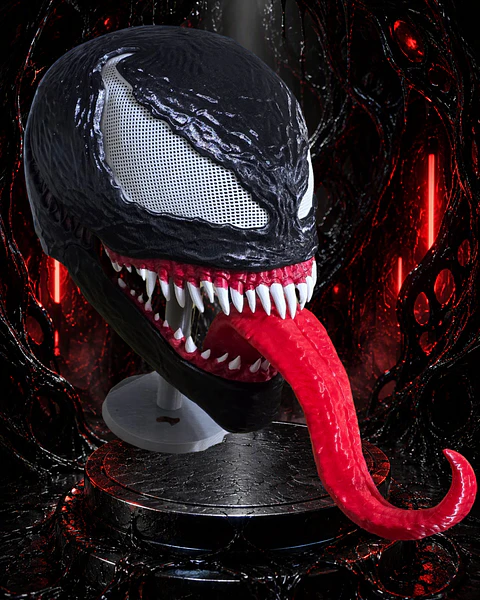 Casco Máscara Venom Premium Edición Coleccionista