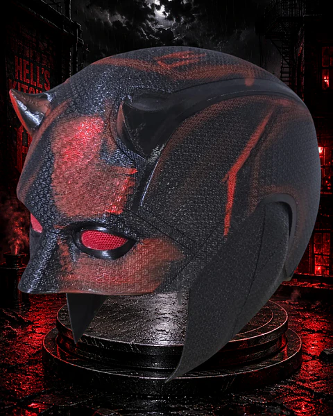Casco Máscara Daredevil Born Again temporada 2 Cosplay