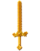 Espada de Oro Minecraft Película Dorado Oro Niño - thumbnail 5