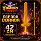 Espada de Oro Minecraft Película Dorado Oro Niño - thumbnail 2
