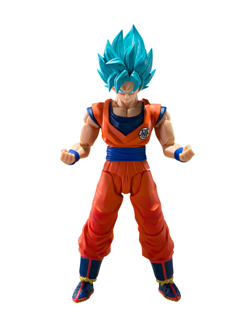 S.H.Figuarts Super Saiyan Blue Goku Sello Dorado JP 1
