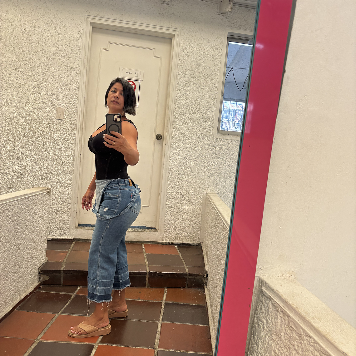 Chaleco Reloj de arena con busto  7