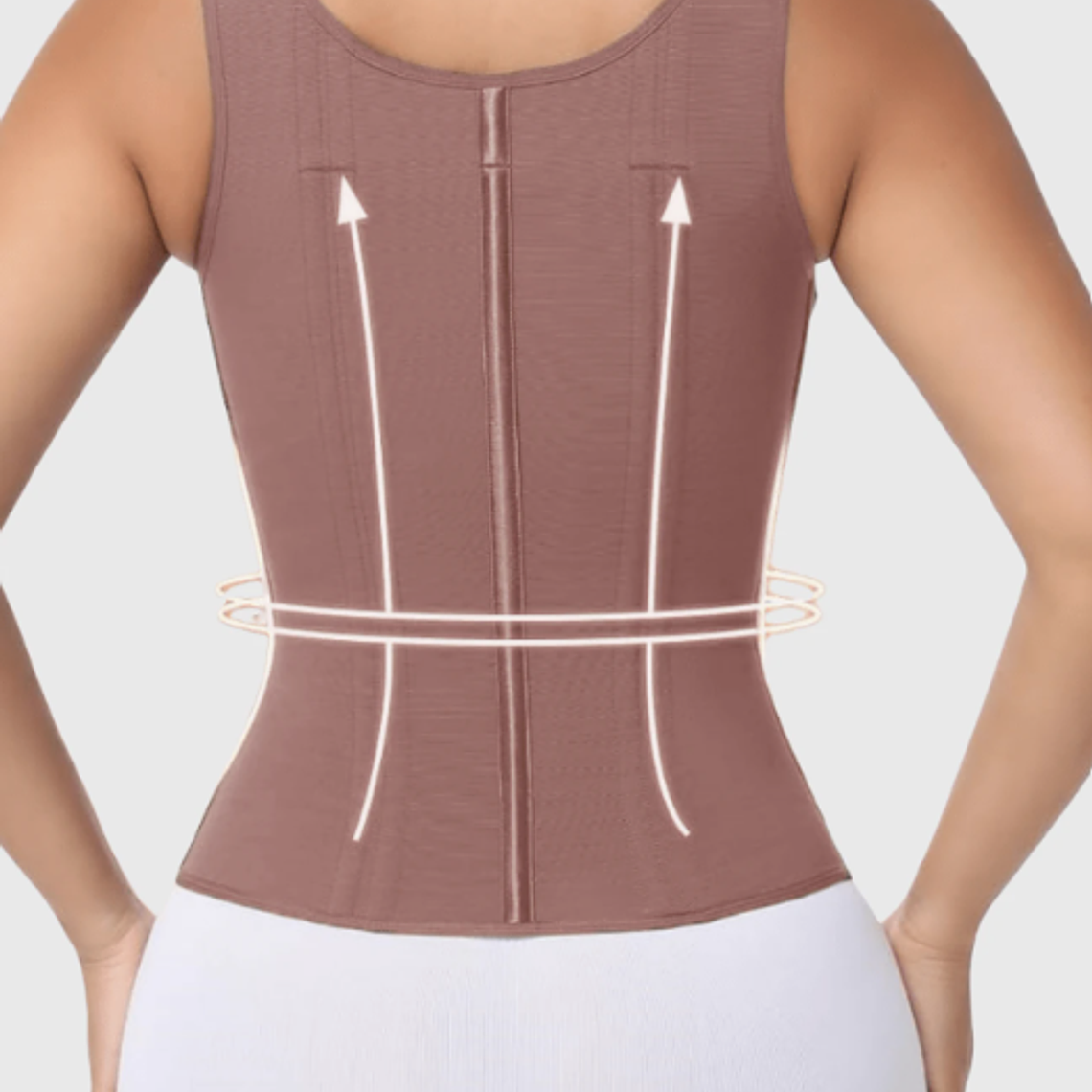 Chaleco Reloj de arena con busto 11 varillas 2