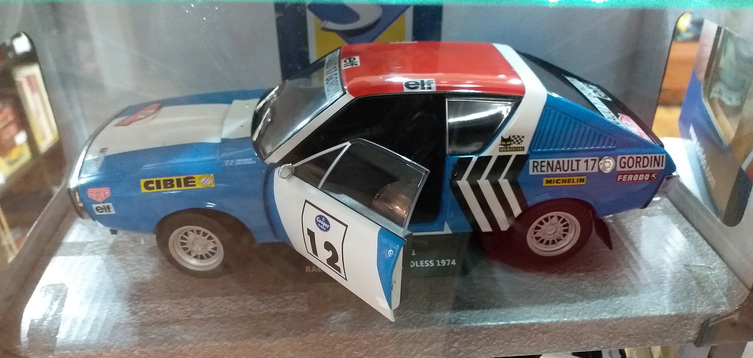 Renault 17 Gordini Rally 1974 SOLIDO 1:18