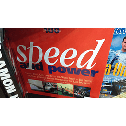 Livro Speed and Power capa dura 100 years 