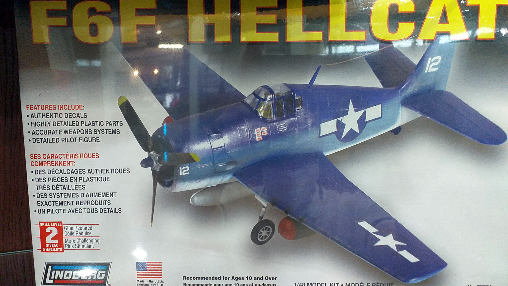 F6F Hellcat 1:48 Lindberg 1:48