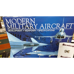 Livro capa dura Modern Military Aircraft 
