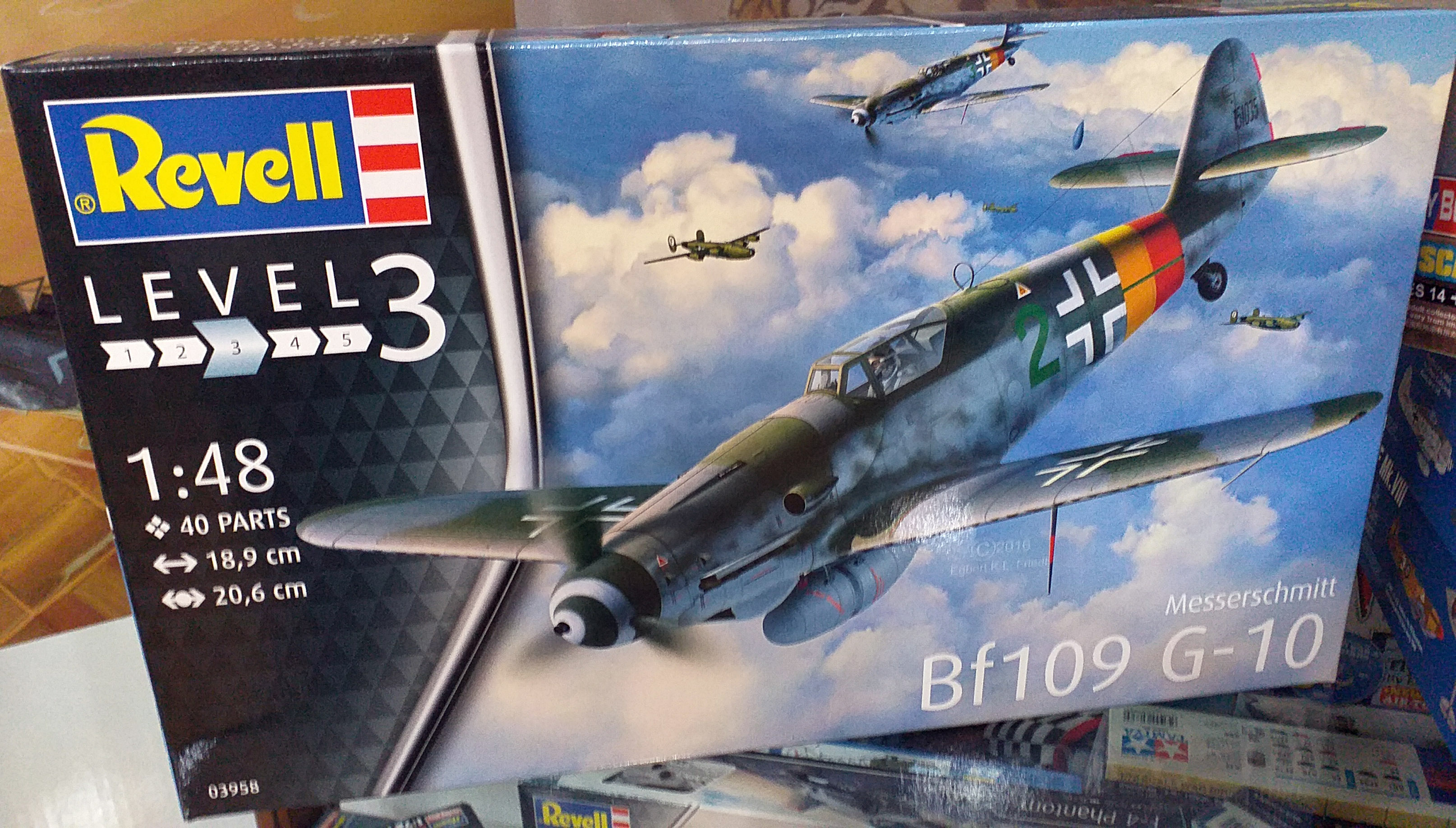 Kit Revell 1:48 Me bf 109