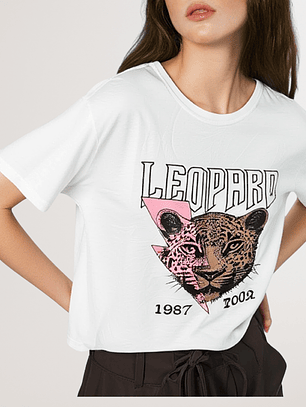 Polera leopardo