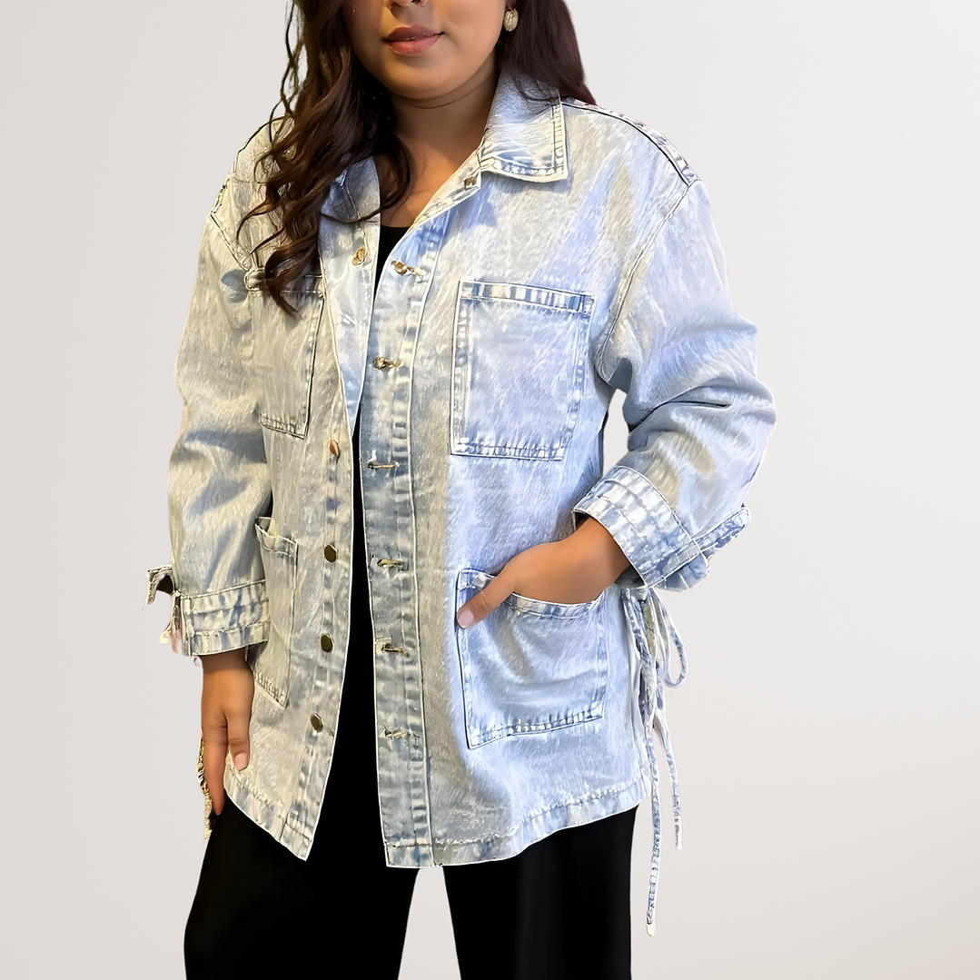 Chaqueta Siena Celeste 1