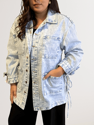 Chaqueta Siena Celeste