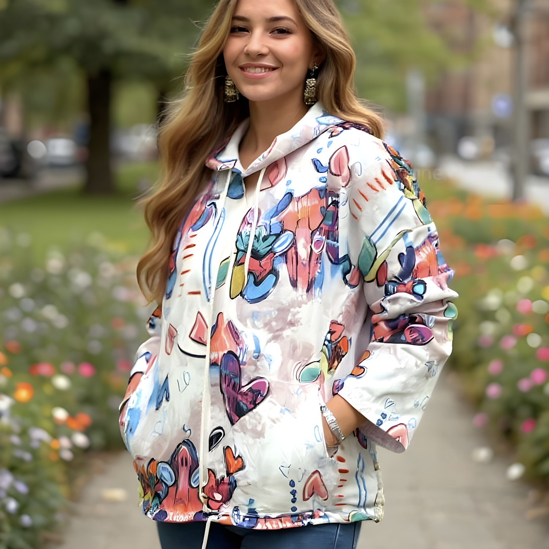 Chaqueta Gabardina Lila 1