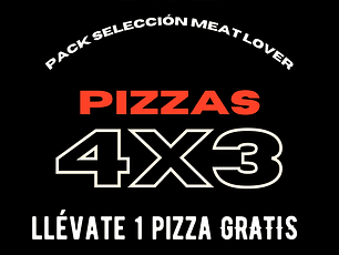 PACK 4X3-Selección Meat Lover