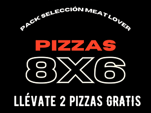 PACK 8X6-Selección Meat Lover