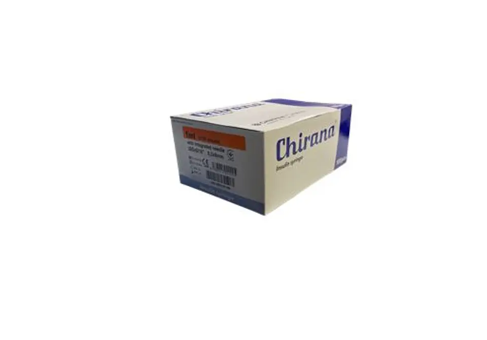 Seringas insulina 1 mL 30G (0.30mm x 8 mm) - Inclui Agulha 1