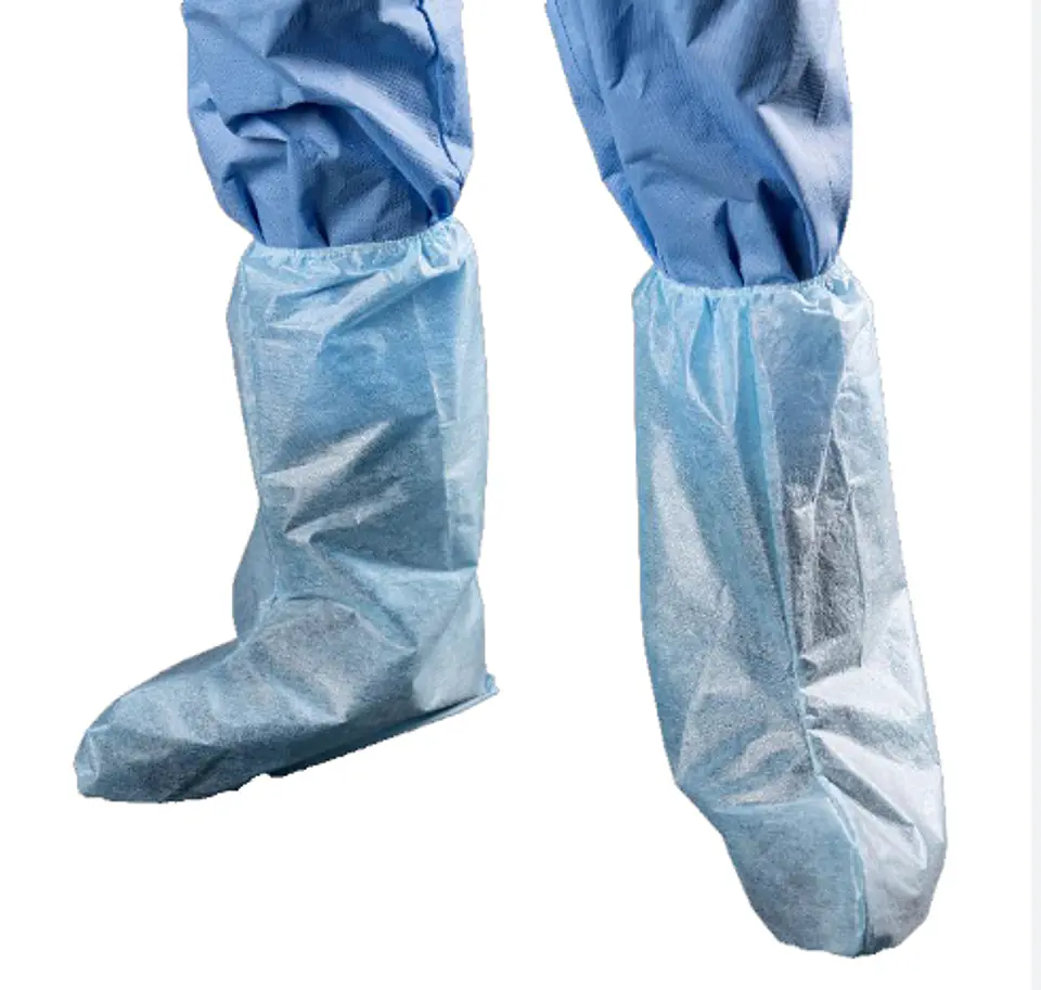 Cobre Botas TNT descartável antiderrapantes -Pack 10 unidades 1