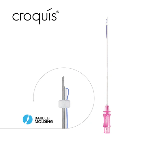 Barbed Molding (L-Cannula) - 18G x 100mm ®️ 