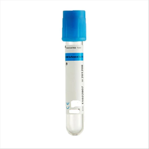 Tubo Colheita 3,2 Citrato Sódio 2,7ml Tampa Azul - 100 unidades
